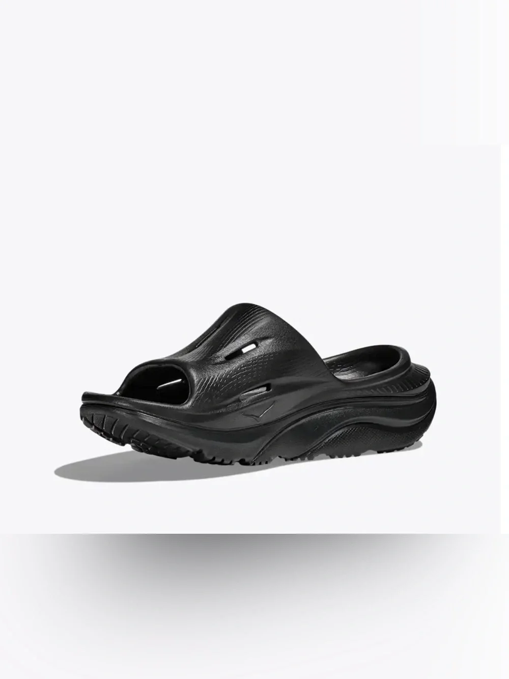 Hoka Black Slide Sandals